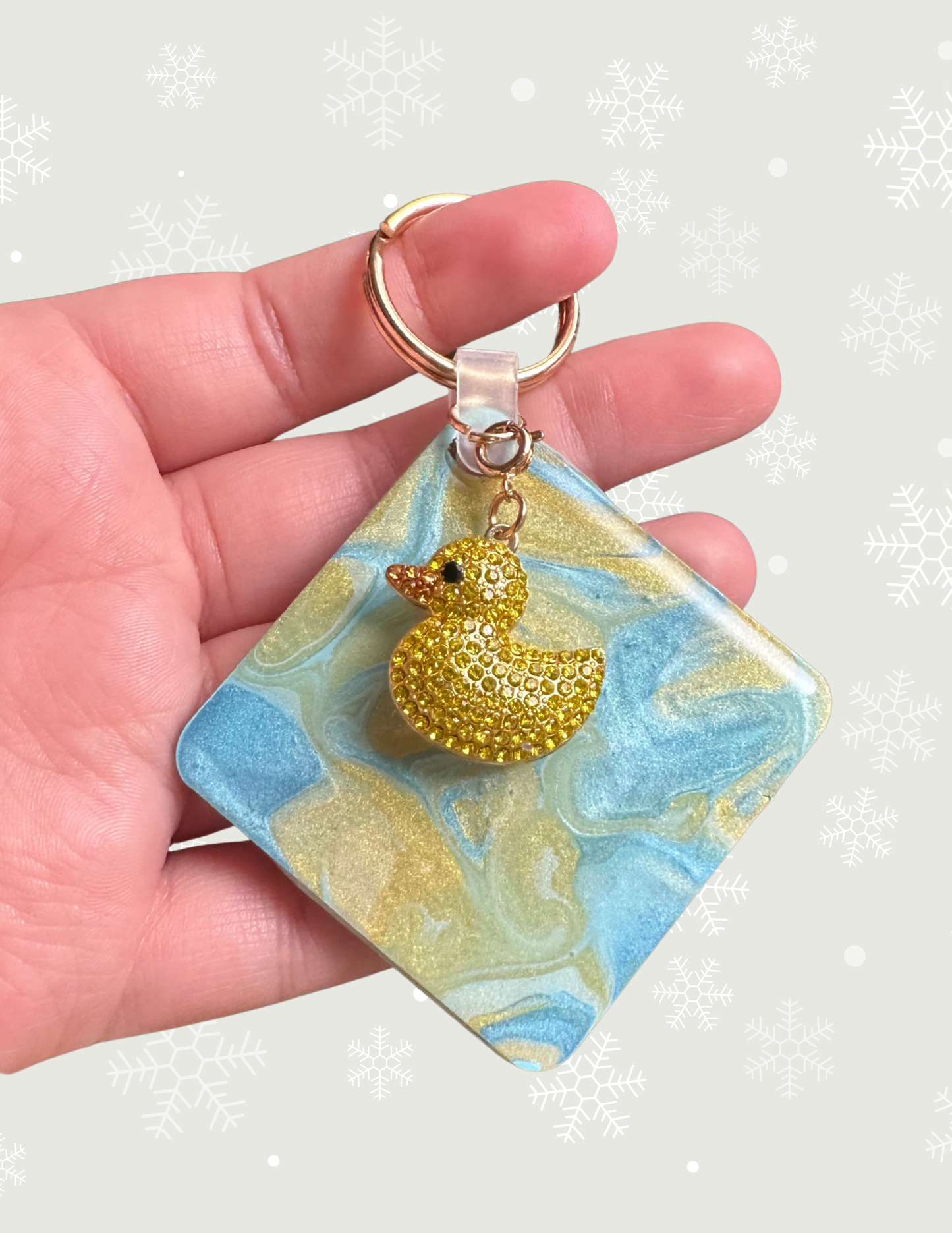 Yellow Duck Keychain