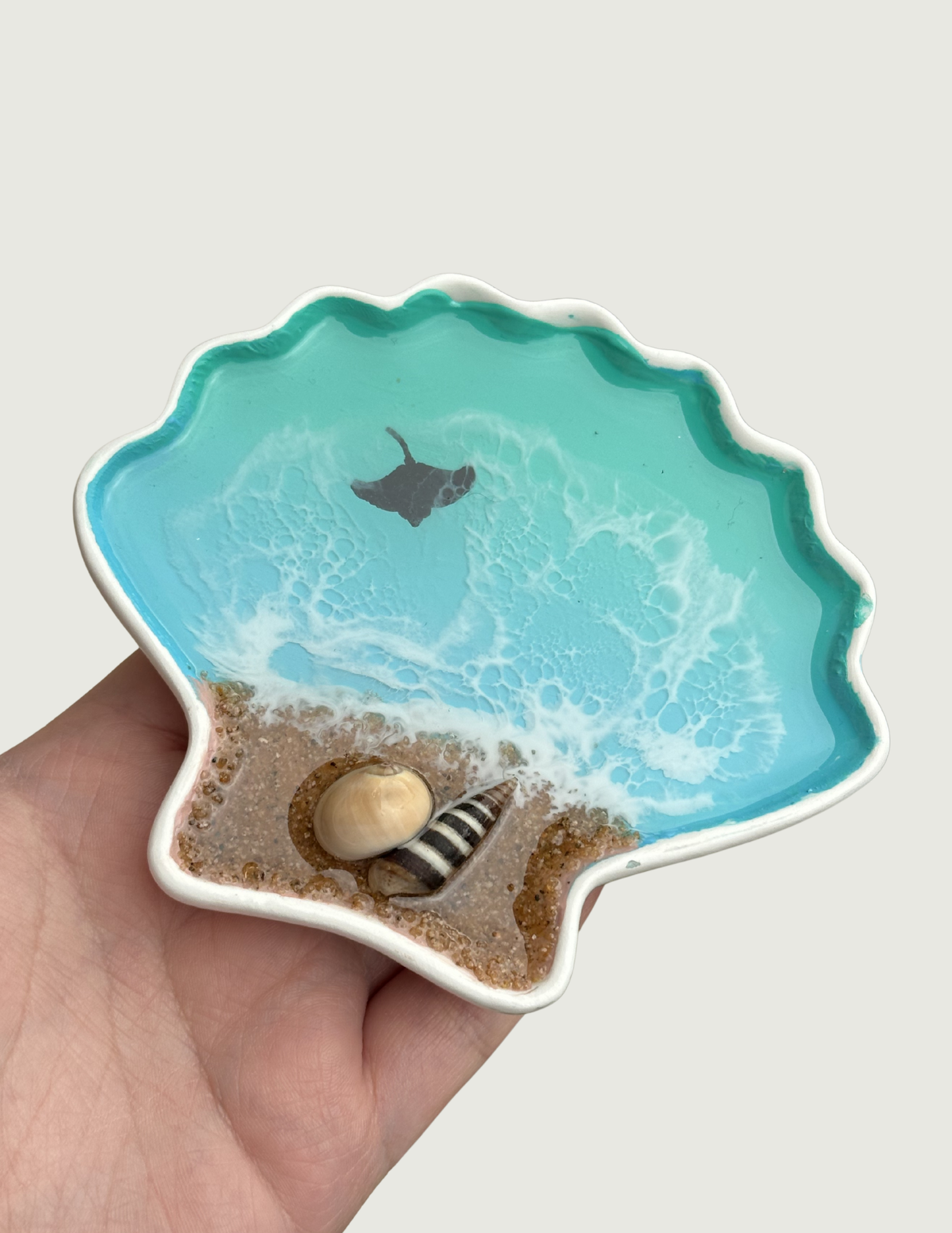 Ocean Shell Jewelry Dish