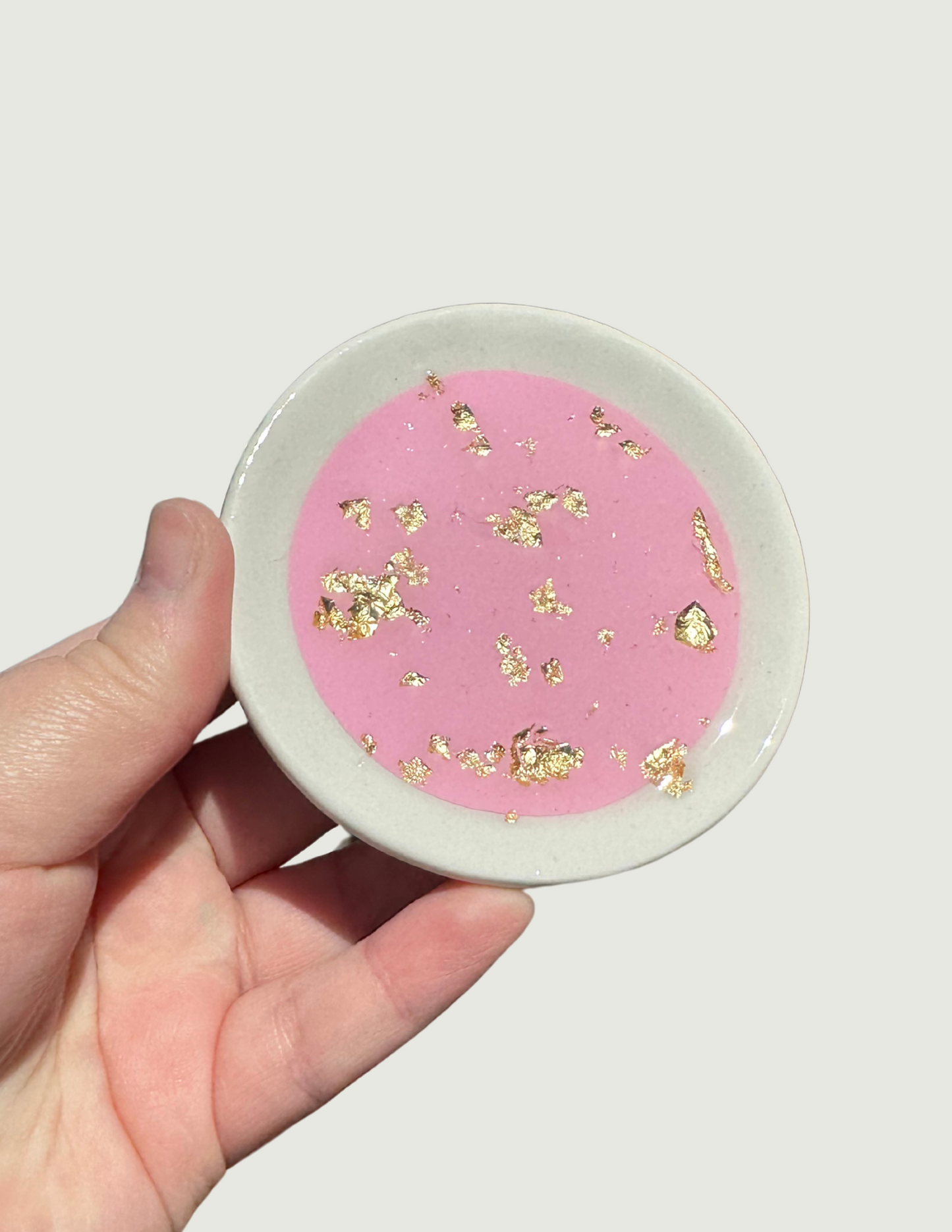 Mini Jewelry Dish - Baby Pink