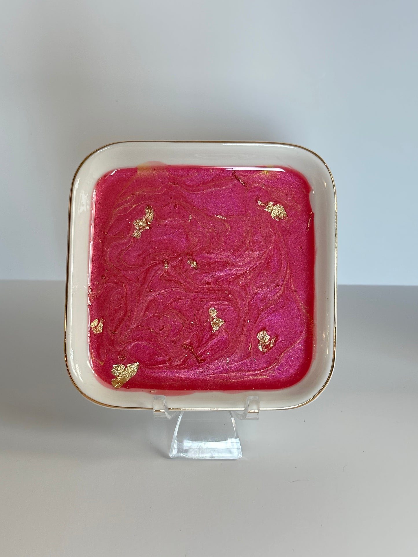 Jewlery Dish - HotPink #7