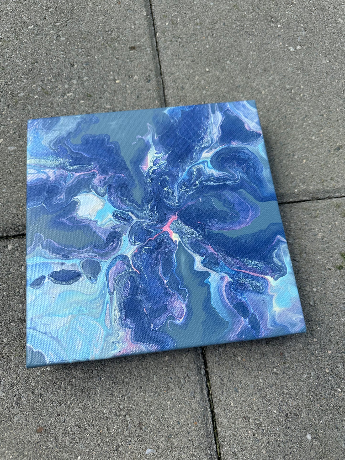 Mindight Sky - 8"x8"