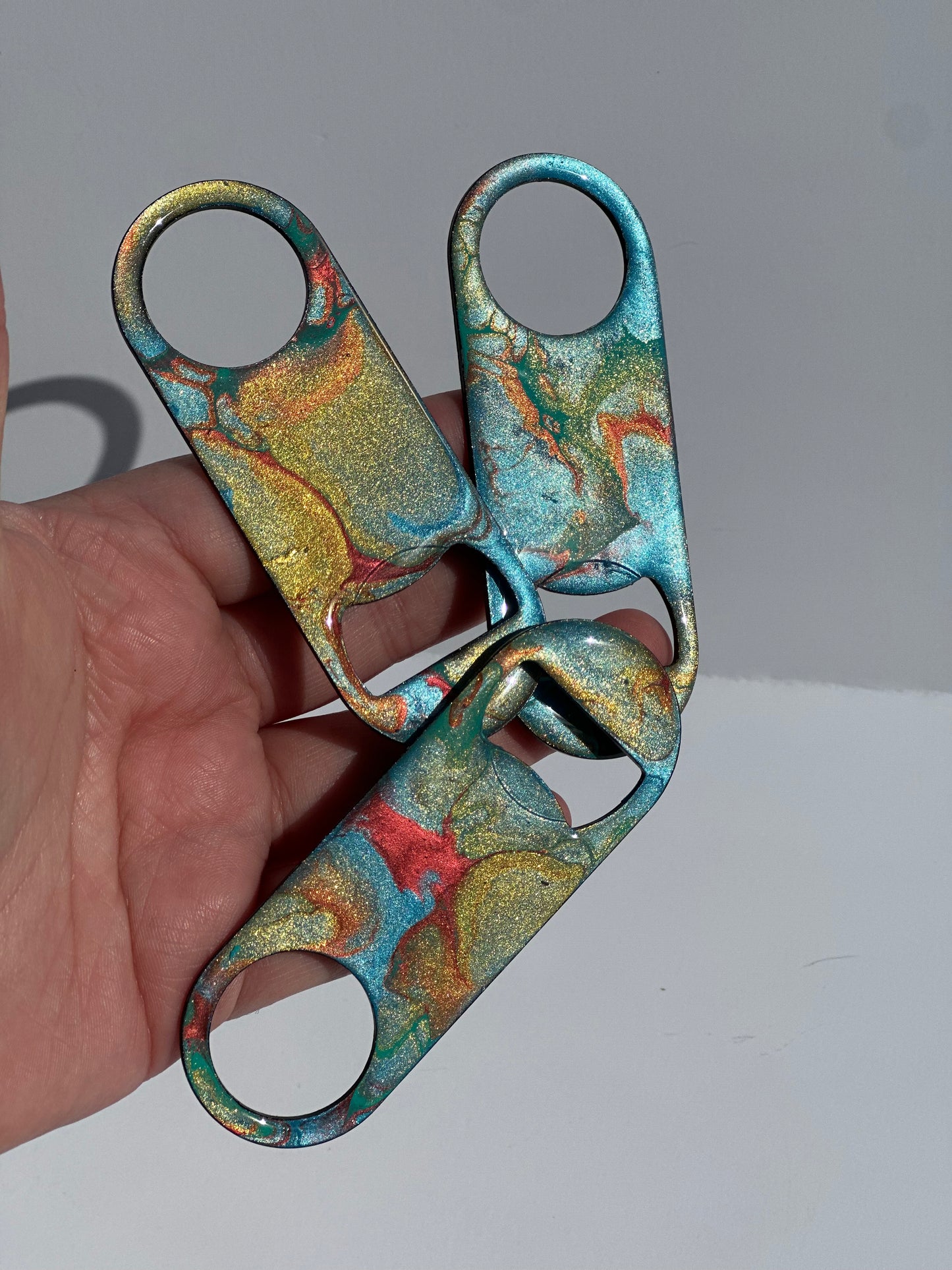 Aqua Mini Mag Bottle Openers (Multiple Variations)