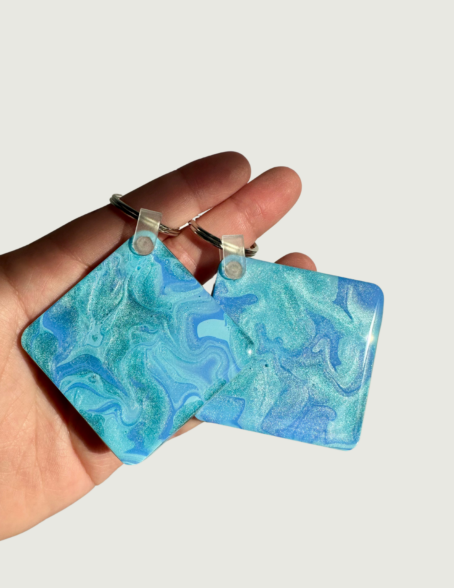 BlueQuartz/Aqua Keychain