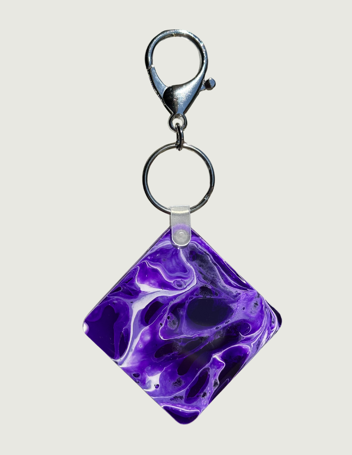 Purple/White Keychain (Multiple Variations) 2B