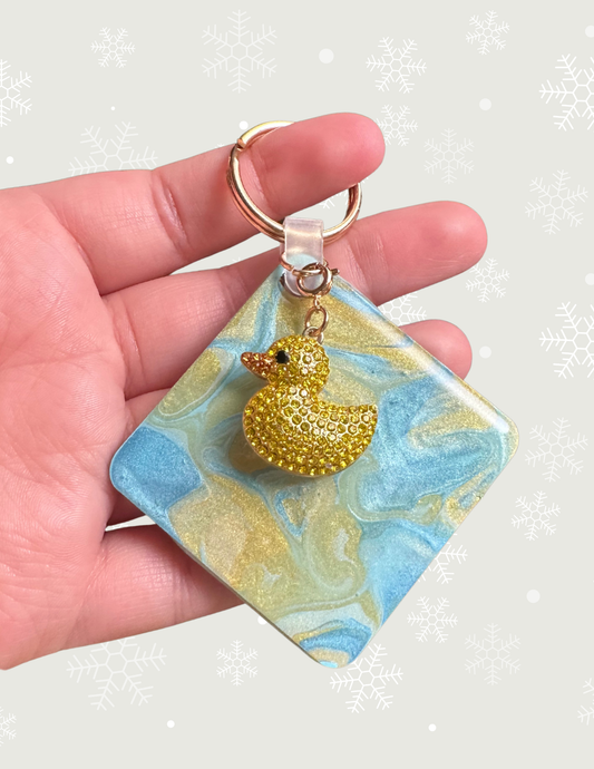 Yellow Duck Keychain