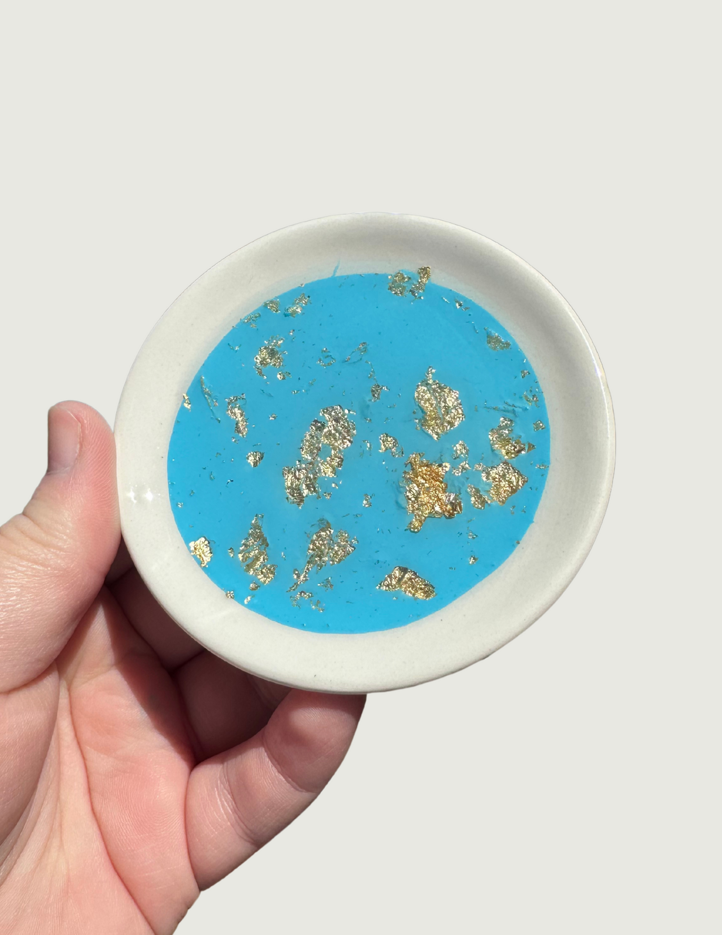 Mini Jewelry Dish - Sky Blue