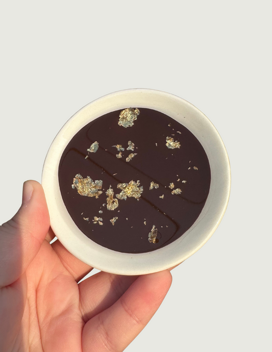 Mini Jewelry Dish - Brown