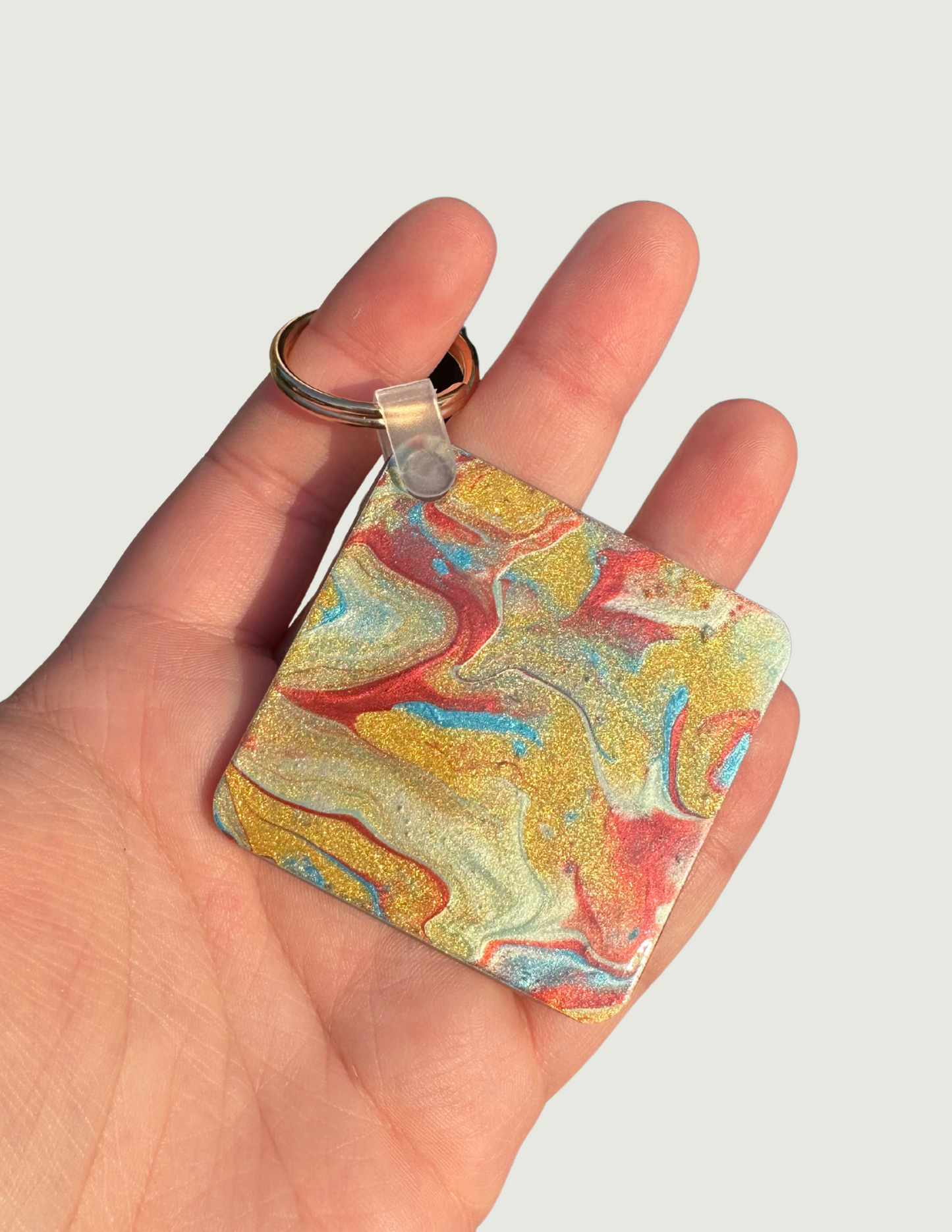 Strawberry/Aqua/ Gold Keychains (Multiple Variations)