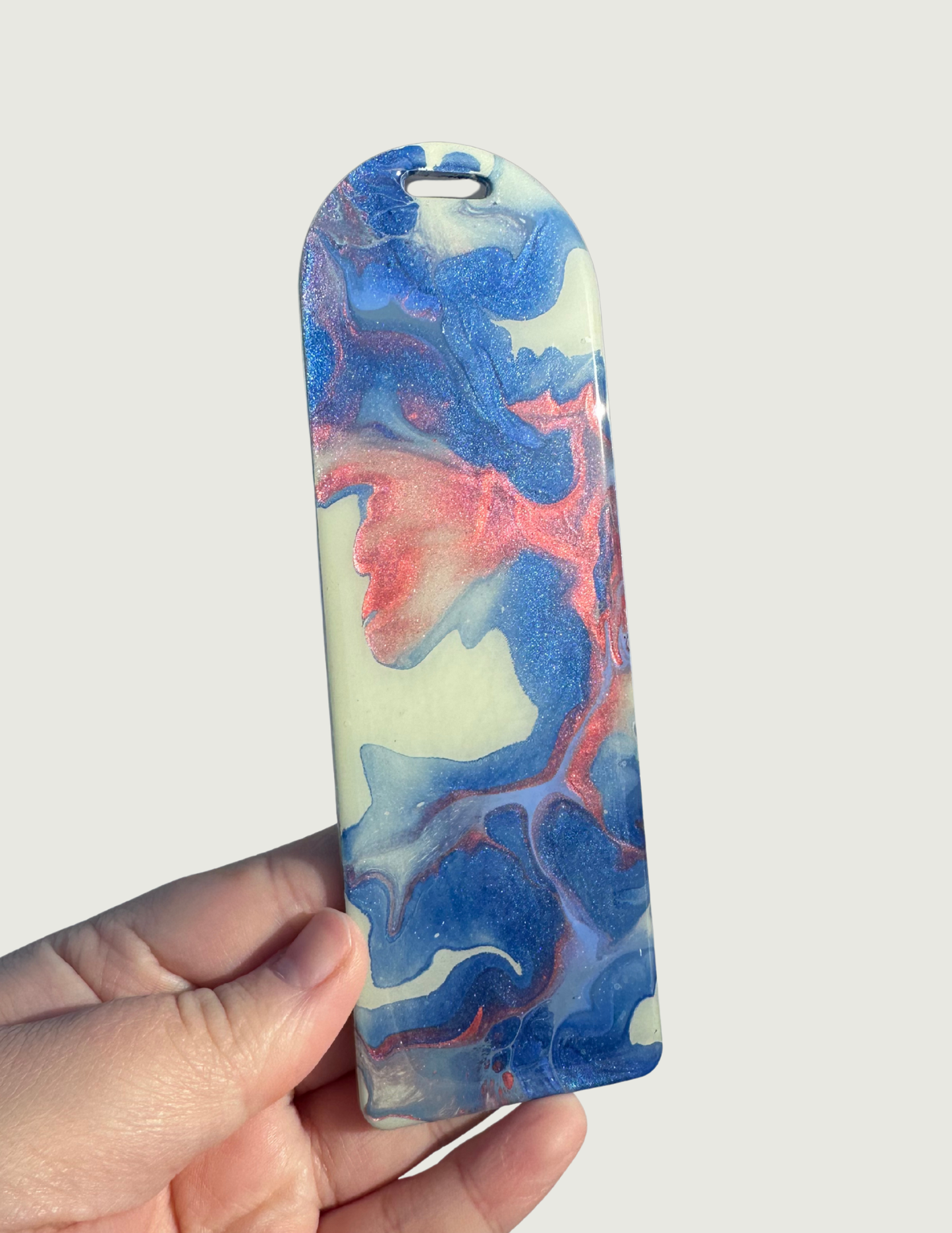 Strawberry/Sapphire/Green Bookmark