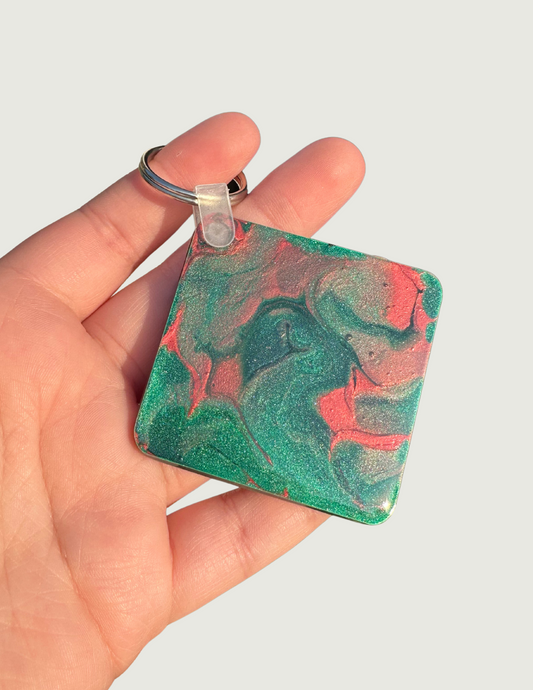 Emerald/Strawberry Keychain (Multiple Variations)