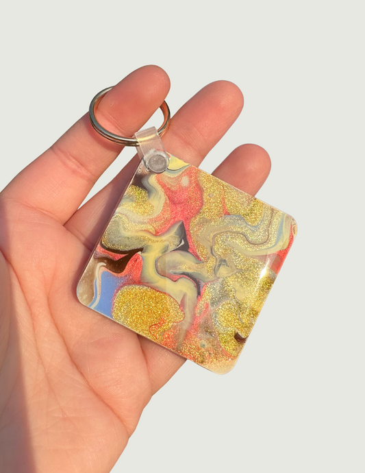 Gold/BlueViolet/Strawberry Keychain (Multiple Variations)