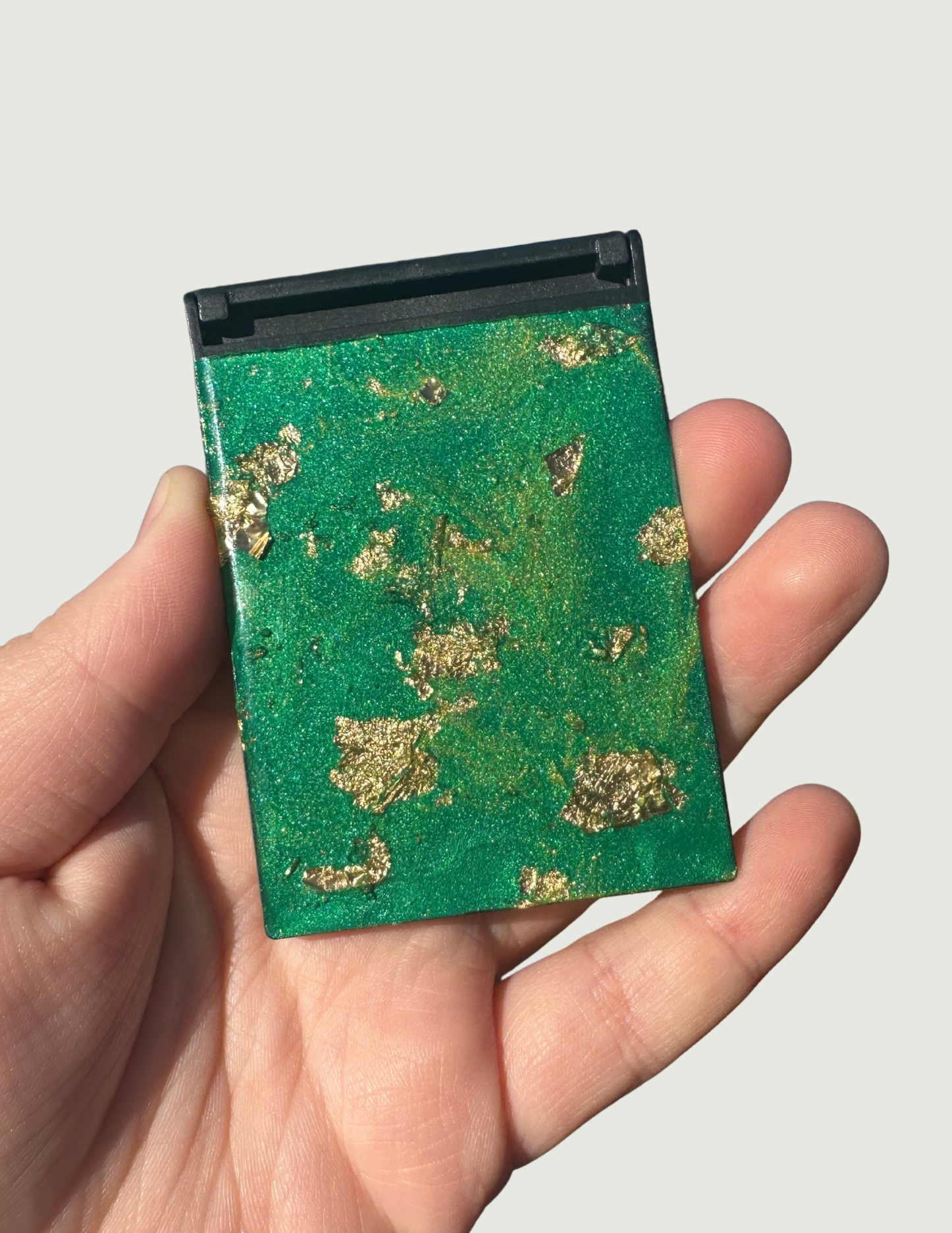 Emerald Compact Mirror