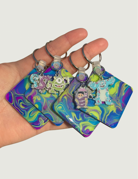 Monsters Inc Keychains