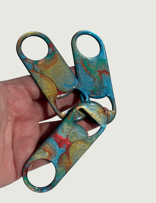 Aqua Mini Mag Bottle Openers (Multiple Variations)