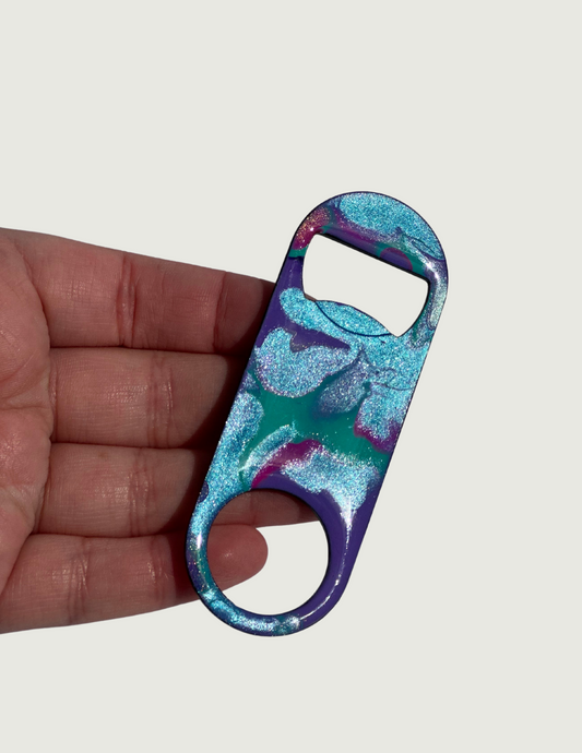 Purple Mini Mag Bottle Openers (Multiple Variations)