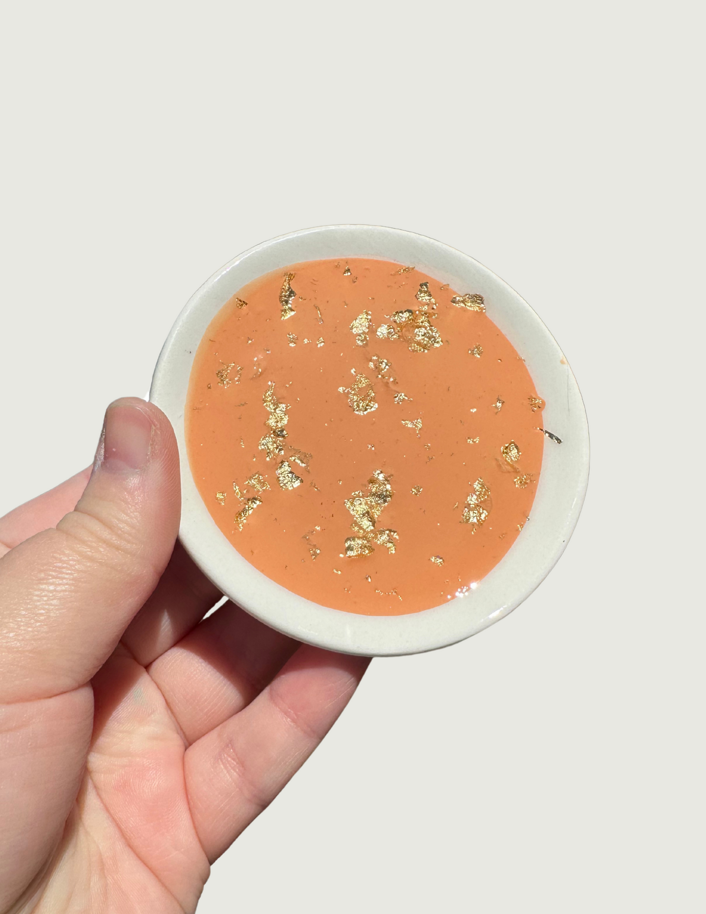 Mini Jewelry Dish - Tangerine