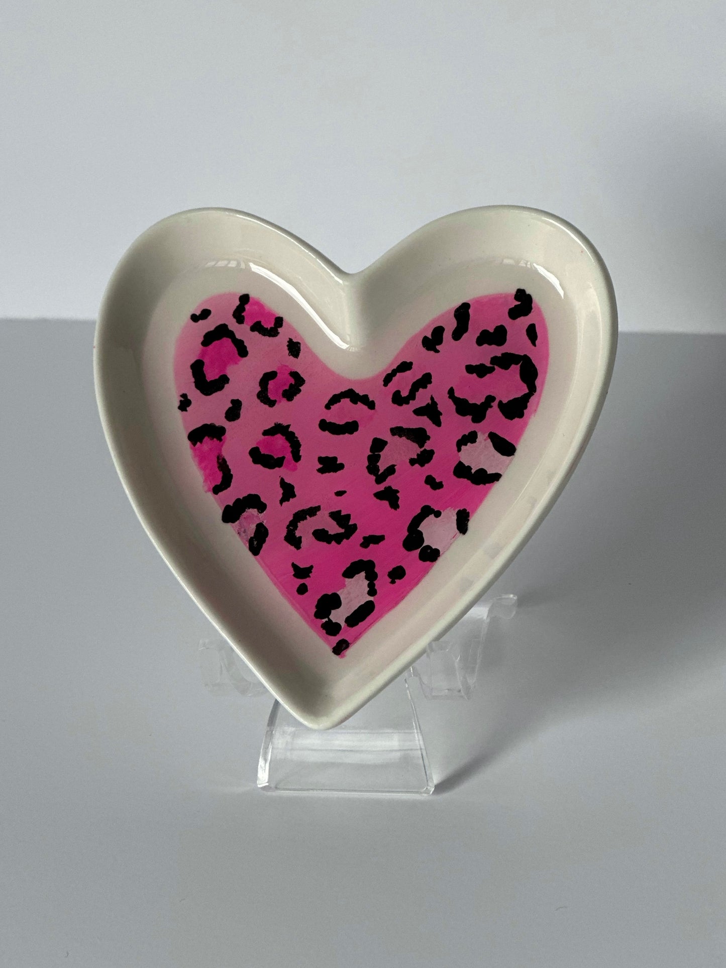 Leopard Mini Heart Dish