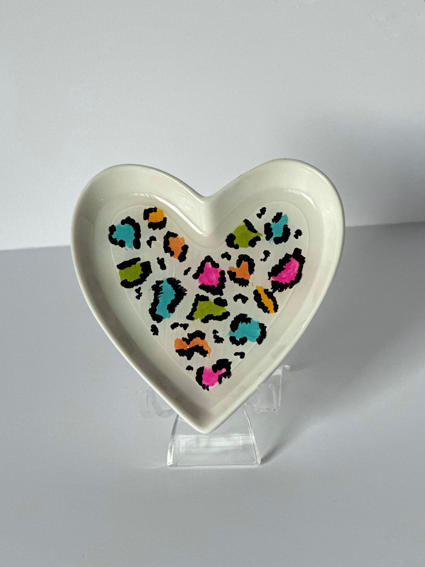 Leopard Mini Heart Dish