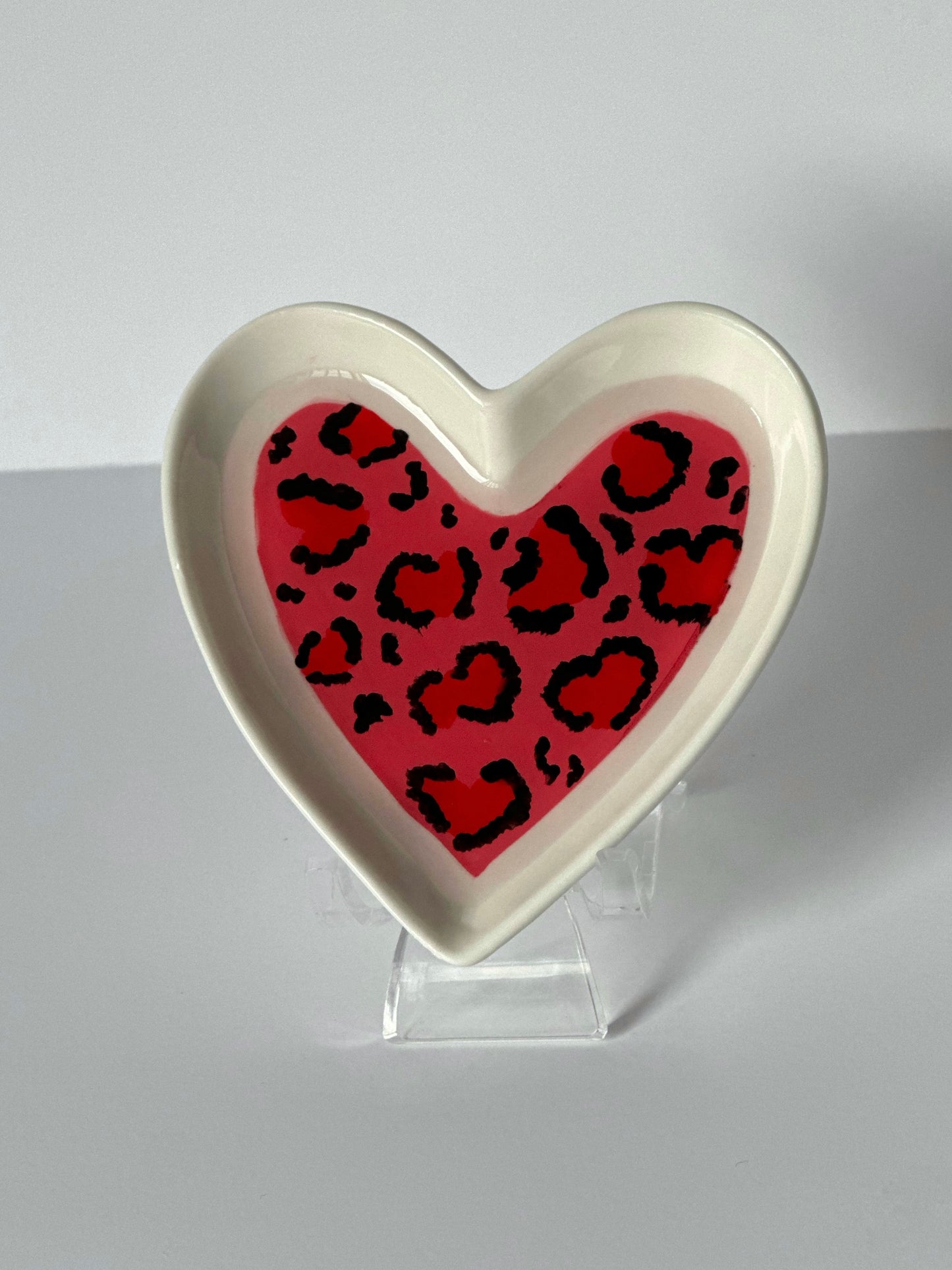 Leopard Mini Heart Dish